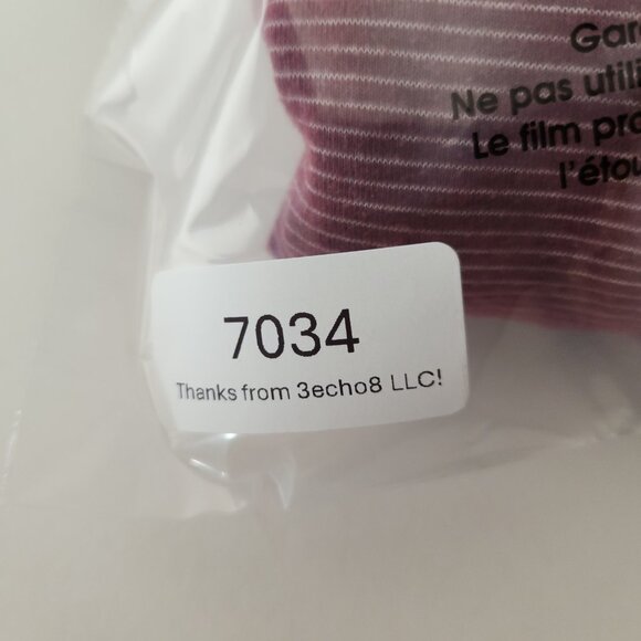 Howe Creative Workforce Cardigan Mens Large Striped Pockets Red Burgundy FLAW - Picture 16 of 16